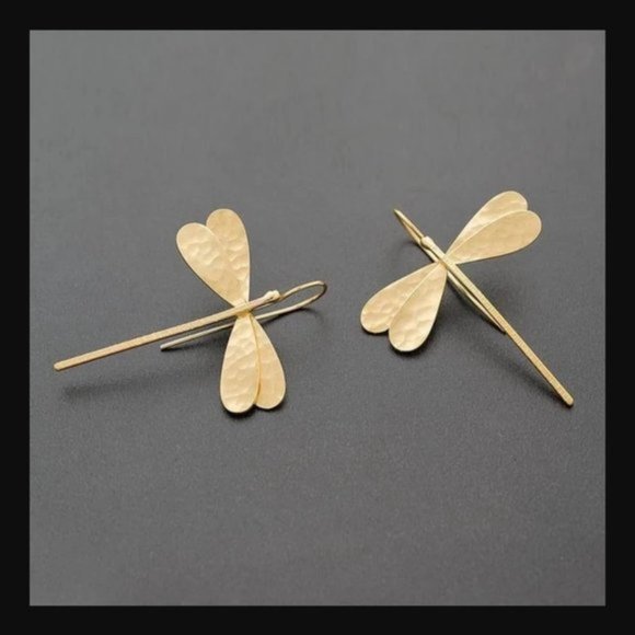 love Jewelry - Dragonfly Drop Earrings